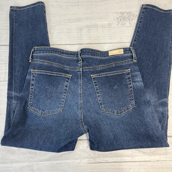 AG-ED Adriano Goldschmied Denim Jeans Pants size 30R The Prima Cigarette Ankle - Picture 8 of 9